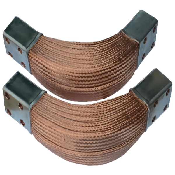 barre omnibus flexible de tresse de fil de cuivre